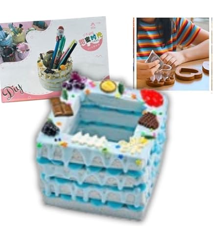 【ハンドメイド】ホイップデコ　ペン立て ハンドメイド】ホイップデコ ペン立て ハンドメイド】ホイップ